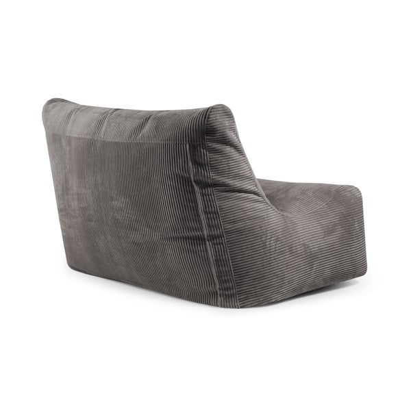 Tamno siva vreća za sjedenje od samta Sofa Seat Lounge – SLOWDOWN-image-4