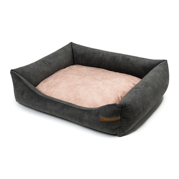 Ružičasto-tamno sivi krevet za pse 55x65 cm SoftBED Eco S – Rexproduct