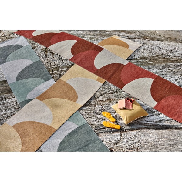 Zelena unutarnja i vanjska staza 70x270 cm Hill Army Misty Mint – Pappelina-image-4