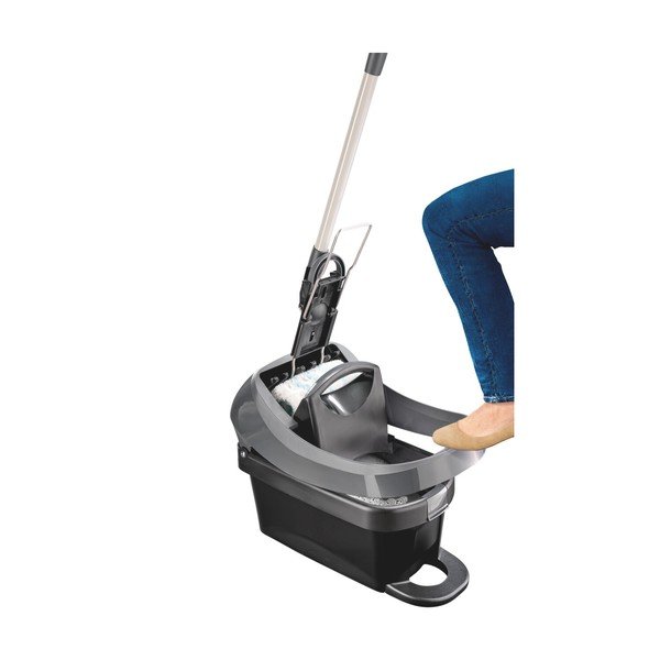 Rotirajući mop kanta i mop Profi XL Mobile Black – LEIFHEIT-image-1