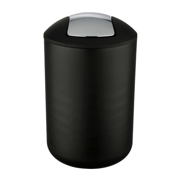 Crni koš za smeće Wenko Brasil L, visina 31 cm-image-1