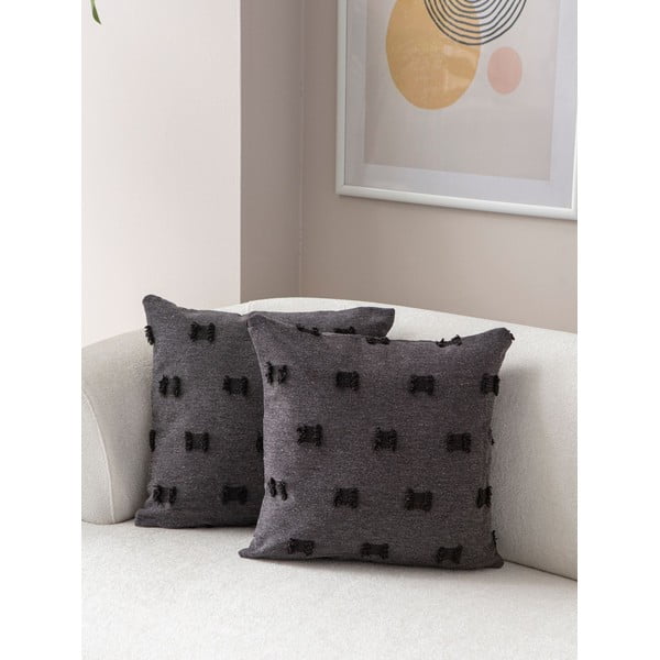 Ukrasne jastučnice u setu 2 kom 43x43 cm Tuffet – Mioli Decor-image-1
