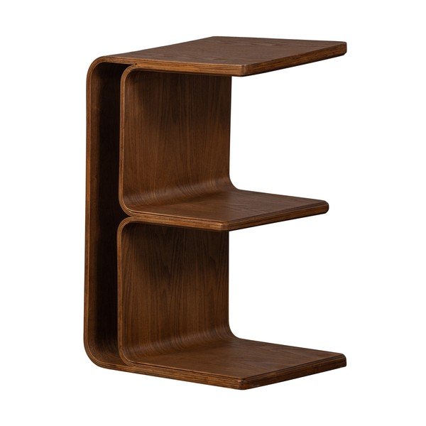 Pomoćni stol u dekoru oraha 32x40 cm Frey – WOOOD