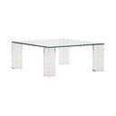 Stakleni stolić za kavu 85x85 cm Adularia – Kave Home