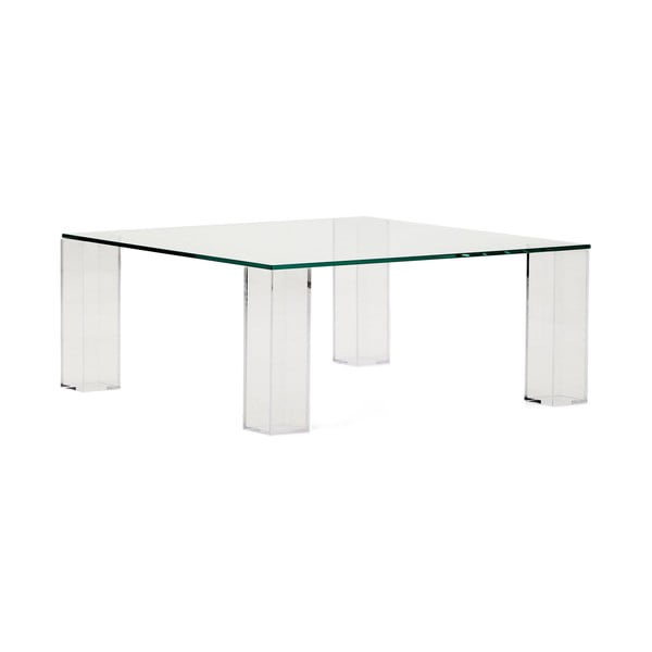 Stakleni stolić za kavu 85x85 cm Adularia – Kave Home