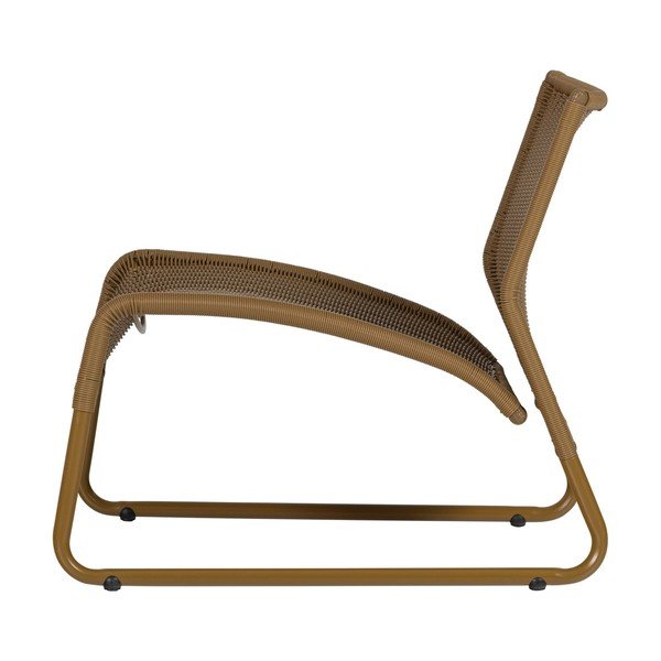 Oker žuta od umjetnog ratana vrtna fotelja West – WOOOD-image-2