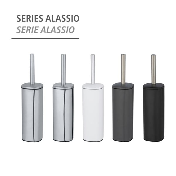 WC četka u srebrnoj boji Wenko Alassio-image-4