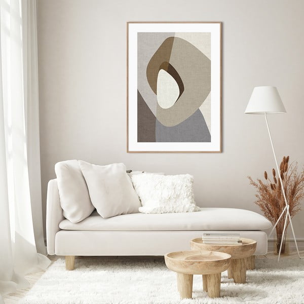 Slika 50x70 cm Picasa Greige - Malerifabrikken-image-1