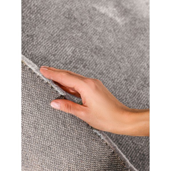 Sivi ručno rađen okrugao tepih od mješavine vune ø 160 cm Kari Organic – Villeroy&Boch-image-4