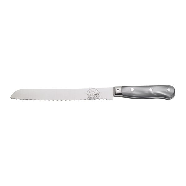 Sivi nož za pecivo s akrilnom drškom Jean Dubost