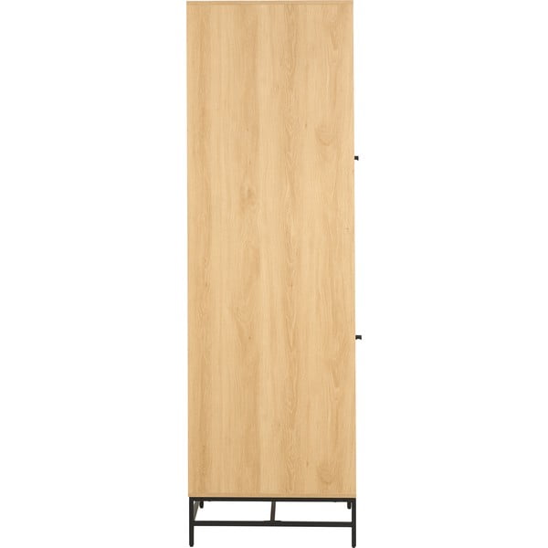 Ormar u dekoru hrasta u prirodnoj boji 51x200x60 cm Albany  – Actona-image-3