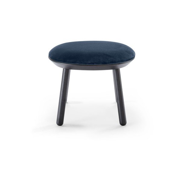 Plavo-crni baršunasti podnožnik EMKO Naïve-image-2