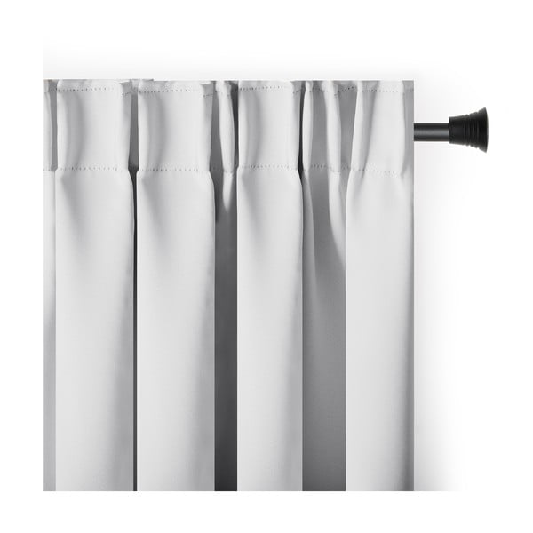 Bijela zatamnjujuća/termo izolacijska zavjesa 140x270 cm Pleat – Restilo