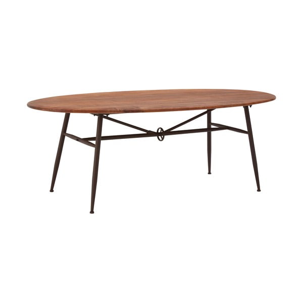 Blagovaonski stol od punog oraha 104x219 cm New Foundry – Premier Housewares