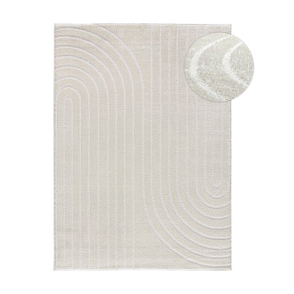 Krem tepih 140x200 cm Blanche – Universal