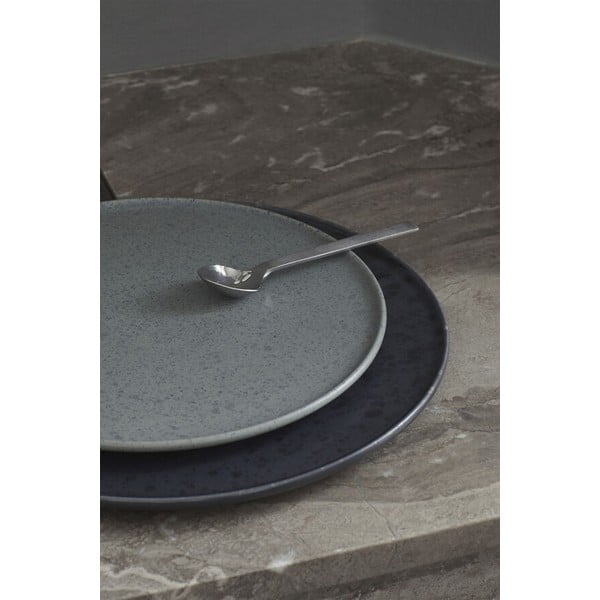 Plavi tanjur od kamenine Kähler Design Ombria, ⌀ 27 cm-image-1