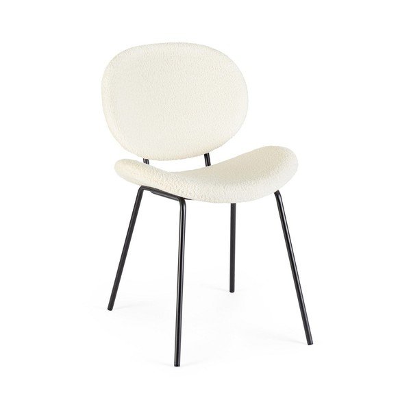 Bijela podstavljena blagovaonska stolica Maddie – Yes Everyday