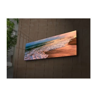 Slika s pozadinskim osvjetljenjem Wallity Beach, 90 x 30 cm