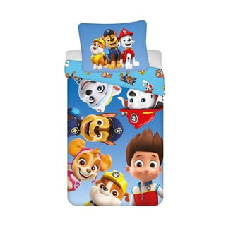 Dječja posteljina za krevet za jednu osobu od mikrovlakana 140x200 cm Paw Patrol – Jerry Fabrics