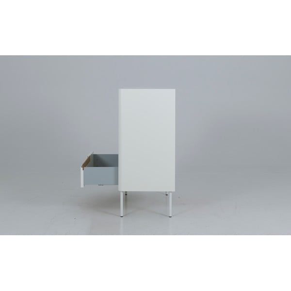 Bijela komoda Tenzo Switch, 80 x 102 cm-image-1