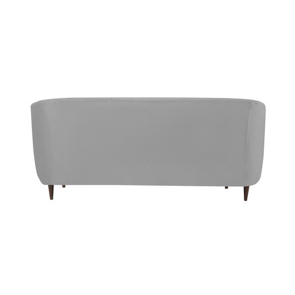 Siva sofa od baršuna Kooko Home Glam, 175 cm-image-1
