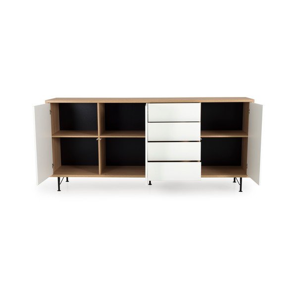 Bijela komoda Tenzo Flow, dužine 217 cm-image-3