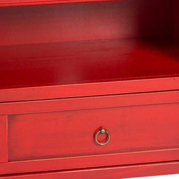 Evergreen House Credenza crveni TV stol-image-3