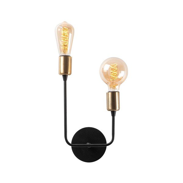 Crna zidna lampa Dolma – Opviq lights-image-2