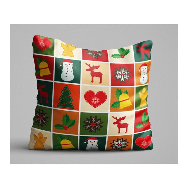 Božićni Cris Cros jastuk, 45 x 45 cm