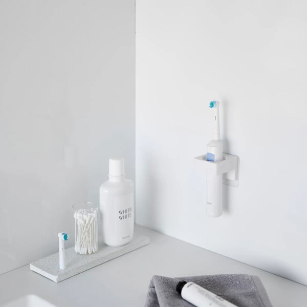 Bijeli plastičan multifunkcionalni držač Film Hook – YAMAZAKI-image-1