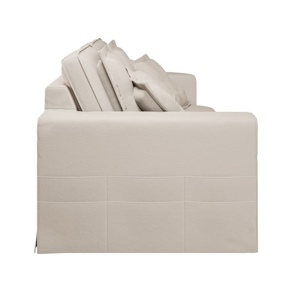Krem sofa 196 cm Nora – Ropez-image-4