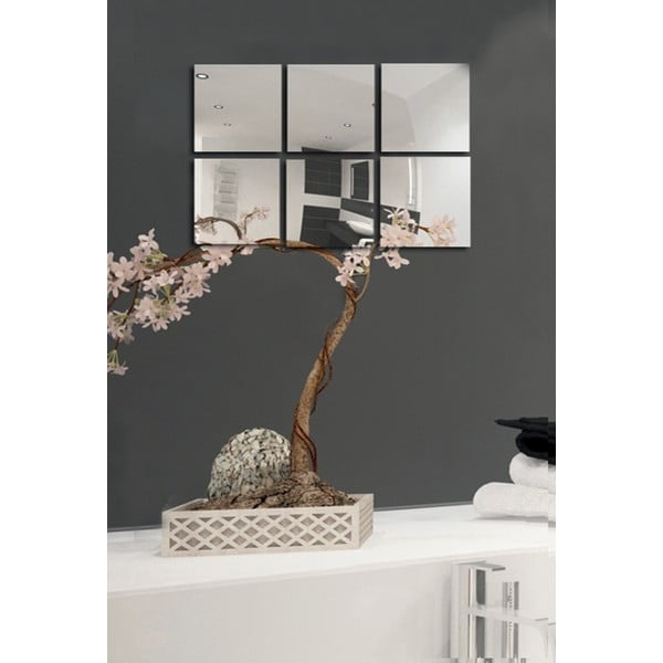 Zidna ogledala u setu 6 kom 10x10 cm – MSV-image-1