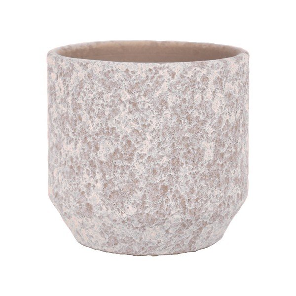 Keramička ručno rađena ukrasna tegla za cvijeće ø 14 cm Almada – Ego Dekor