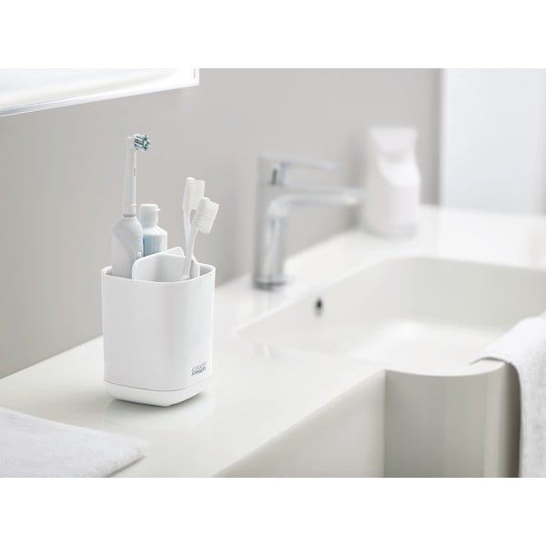 Bijeli držač za četkice za zube Joseph Joseph EasyStore-image-1