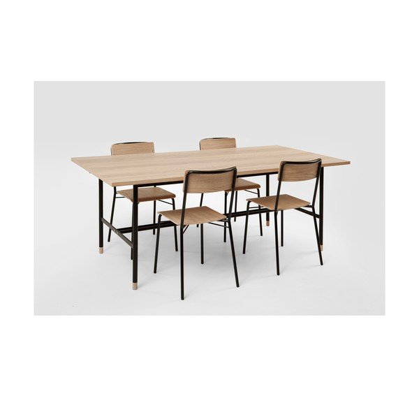 Blagovaonski stol Woodman Jugend, 200 x 95 cm-image-3