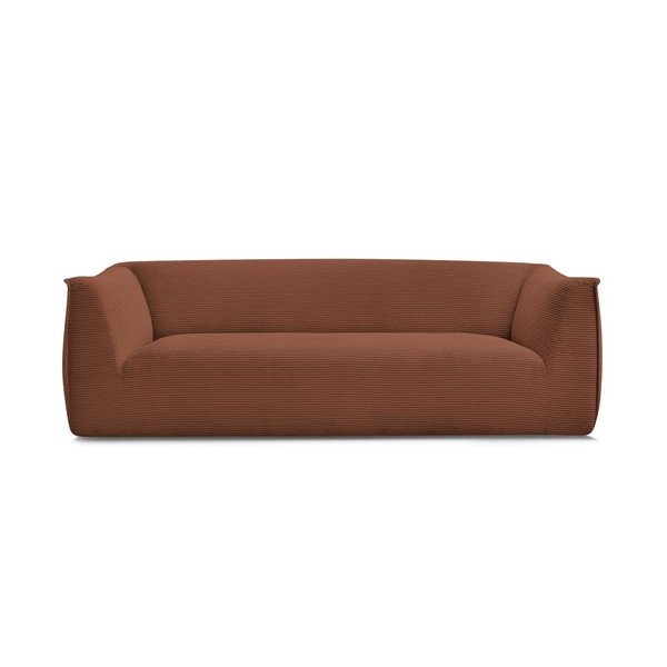 Narančasta sofa od samta 242 cm Giorgia – Bobochic Paris