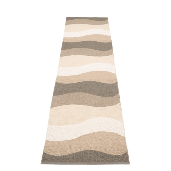 Smeđa/bež unutarnja i vanjska staza 70x300 cm Urvi Earth – Pappelina