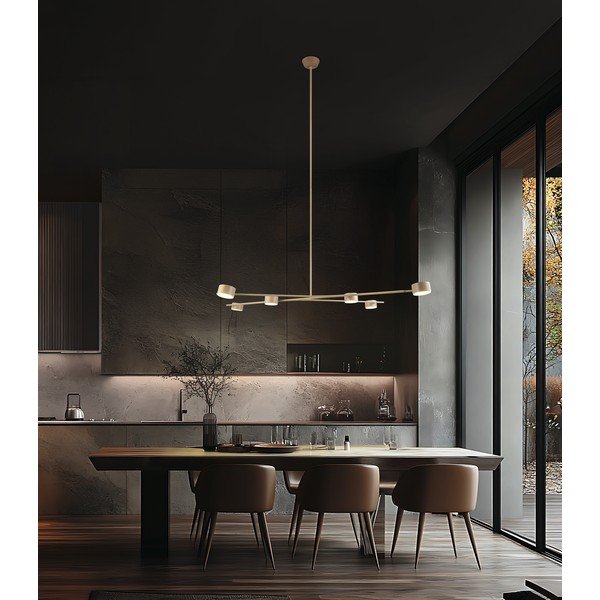 Bež metalna viseća svjetiljka Coda – Trio Select-image-1