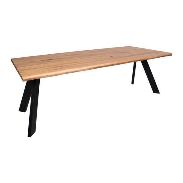 Blagovaonski stol od hrastovog drveta House Nordic Sanremo, dužine 220 cm