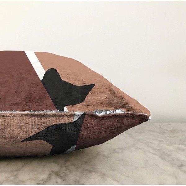 Jastučnica s udjelom pamuka Minimalist Cushion Covers Kitten, 55 x 55 cm-image-1