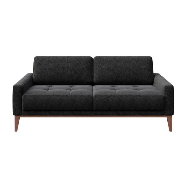 Antracit siva sofa MESONICA Musso Tufted, 173 cm