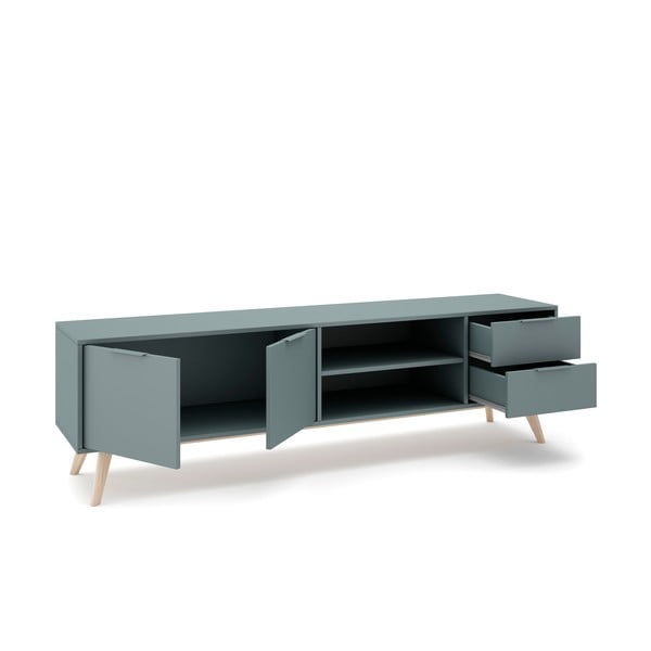TV komoda prljavo zelena 180x53x40 cm Pisco – Marckeric-image-2