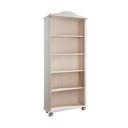 Bijela biblioteka od masivnog bora 70x181 cm Ella – Støraa