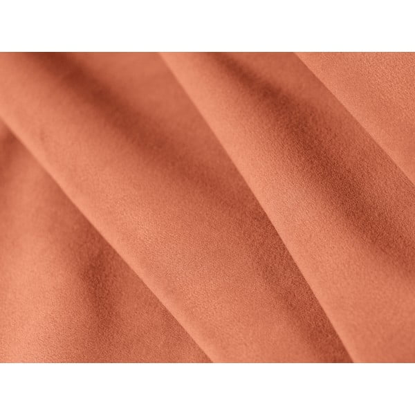 Ružičasta baršunasti sofa 266 cm Paolo – Milo Casa-image-4