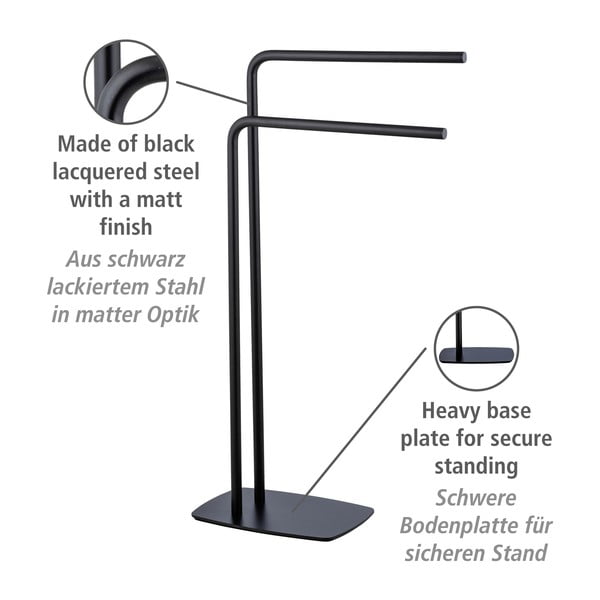 Čelični stalak za ručnike Iria - Wenko-image-4