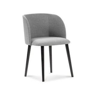 Svijetlosiva baršunasta blagovaonska stolica Windsor & Co Sofas Antheia