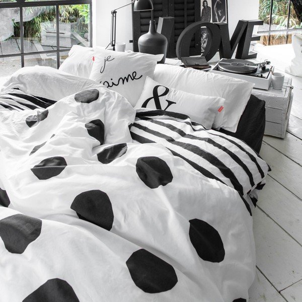 Blanc Dot pamučna navlaka za poplun, 220 x 220 cm-image-3