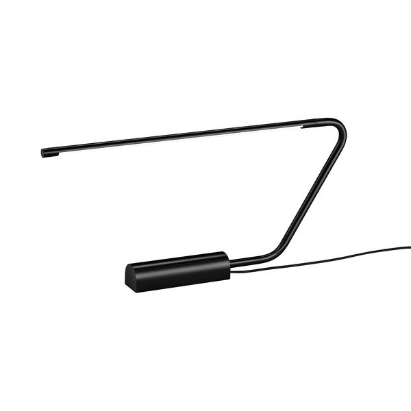 Crna LED stolna lampa (visina 33 cm) Olea – Trio Select-image-1