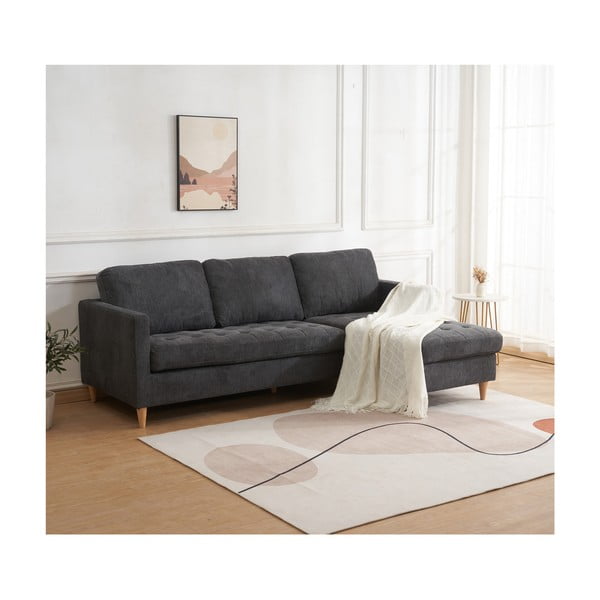 Tamno siva kutna garnitura Firenze – House Nordic-image-1