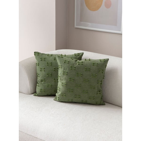 Ukrasne jastučnice u setu 2 kom 43x43 cm Tuffet – Mioli Decor-image-1